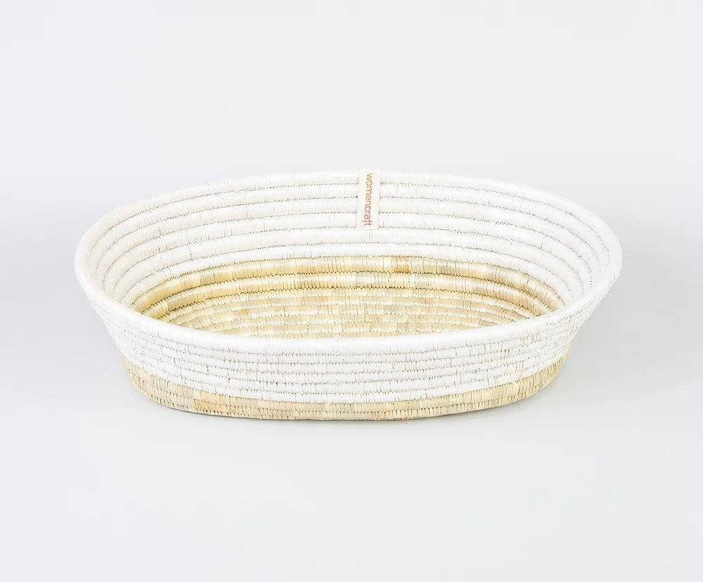 Woven bread basket from Tanzania
