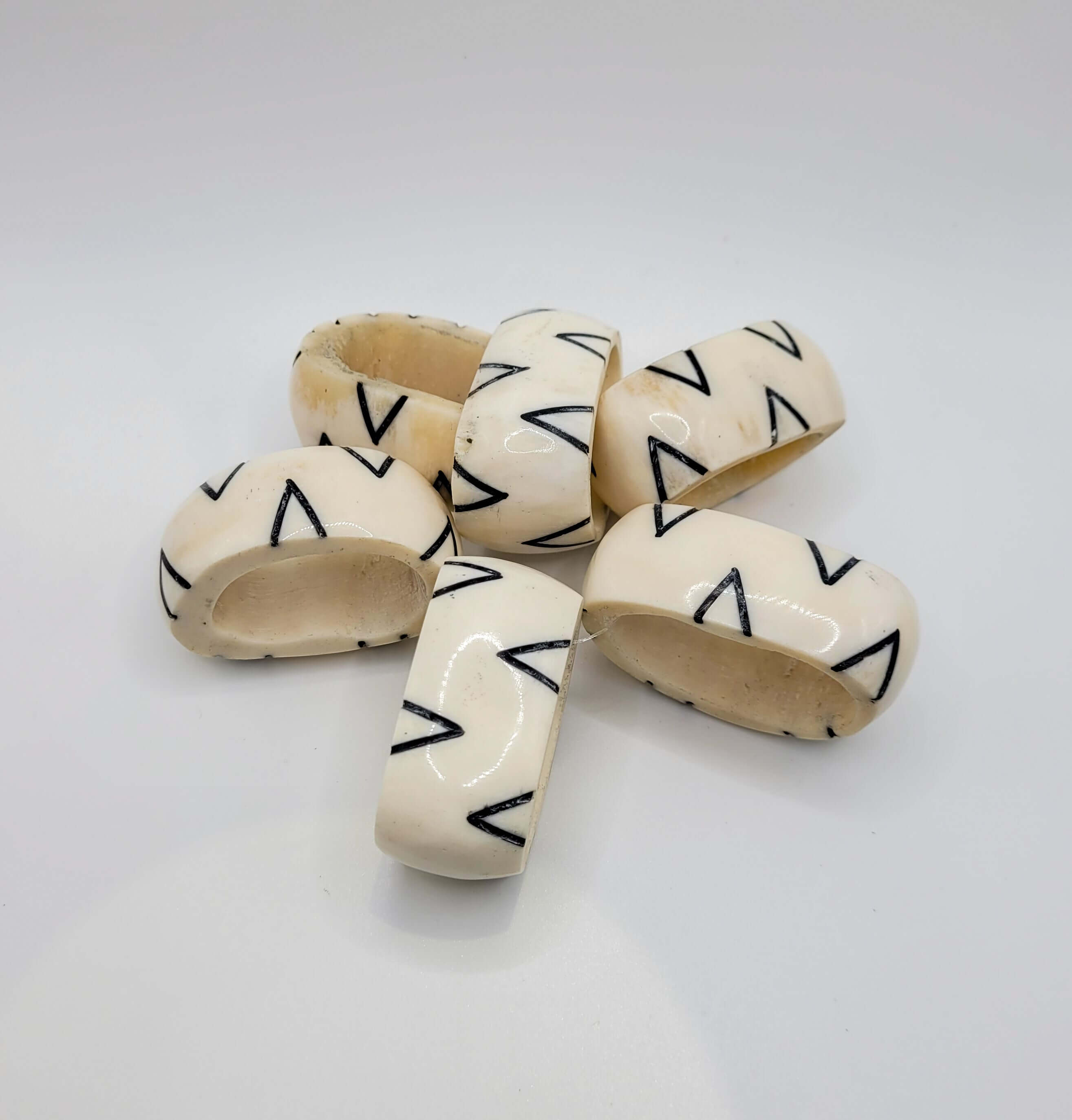 African Napkin Rings Triangle