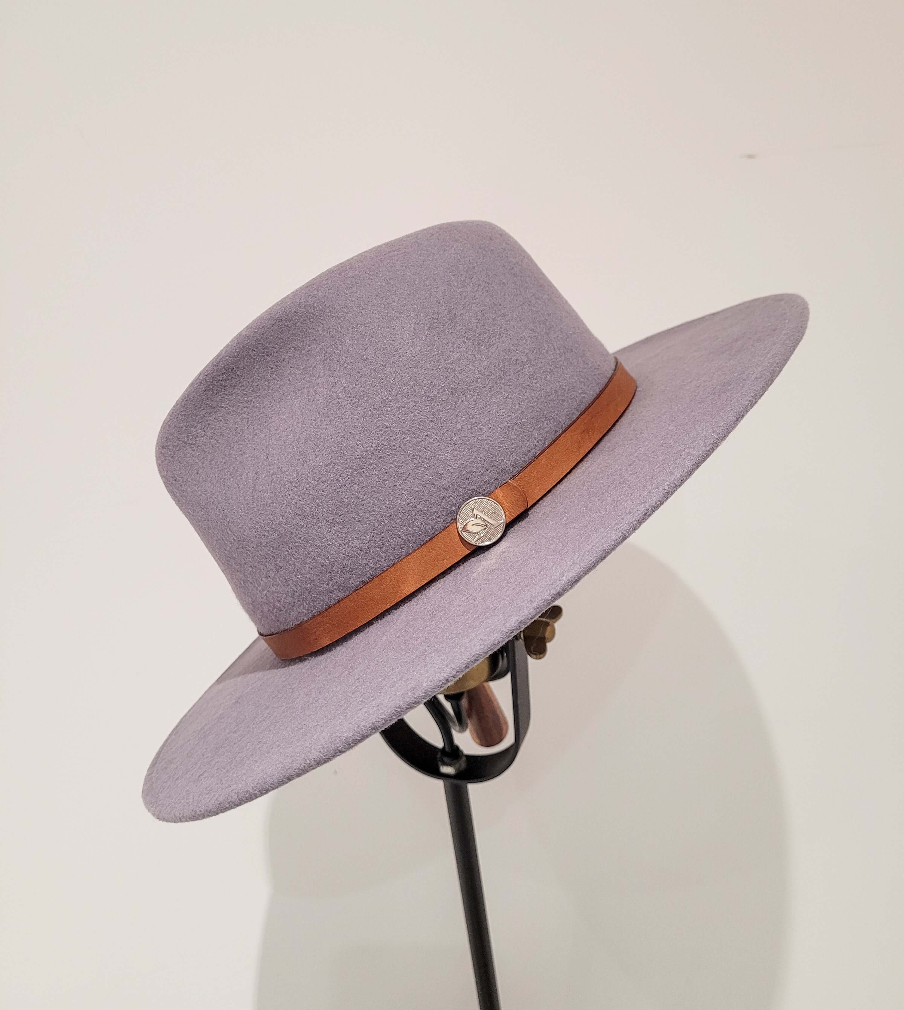 Chic Grey Fedora Hat